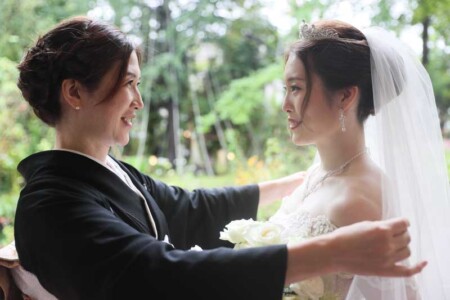 誰よりも喜んでくれた
お母様